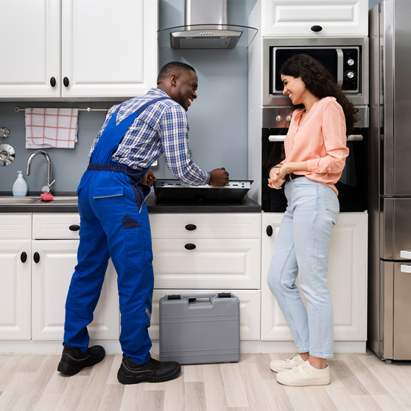 can you provide an estimate for cooktop repair before beginning any work in Kensington Kansas